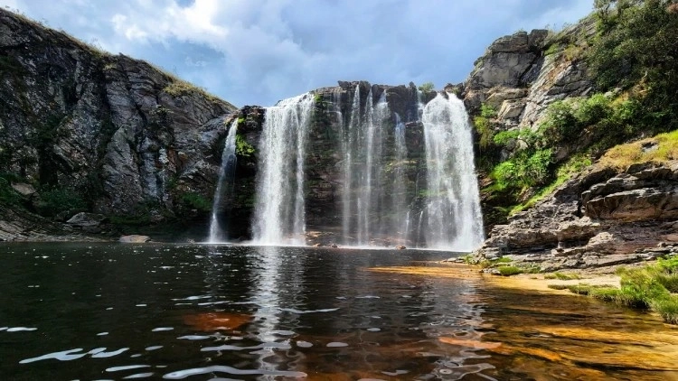 Lapinha da Serra: Cachoeira Bicame (N&iacute;vel Dif&iacute;cil)